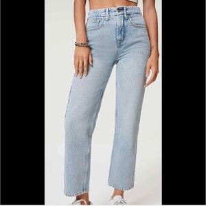 NWT Good American Good Heritage Straight Jeans, Size 10 or 30